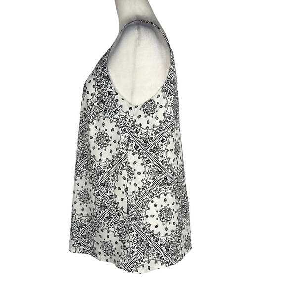 Olivia GREY SPAGHETTI STRAP TUNIC FLORAL‎ PATTERNED TOP - Picture 4 of 13